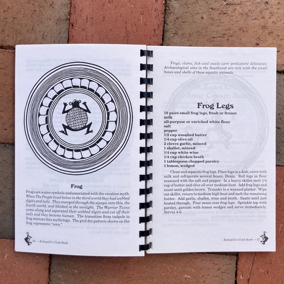 2 Vintage Arizona Cookbooks Kokopelli Adobe Cactus Desert Mesa Creation Myth - Picture 6 of 15